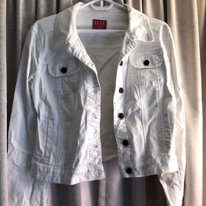 White Jean Jacket